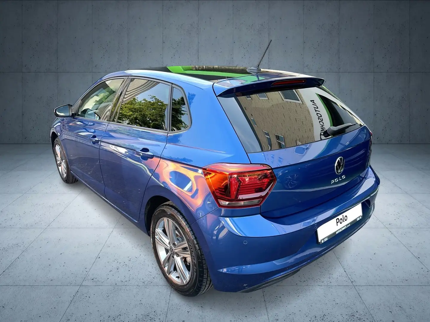 Volkswagen Polo 1.0 TSI DSG Highline Navi Rückfahrkamera Einpar... Bleu - 2