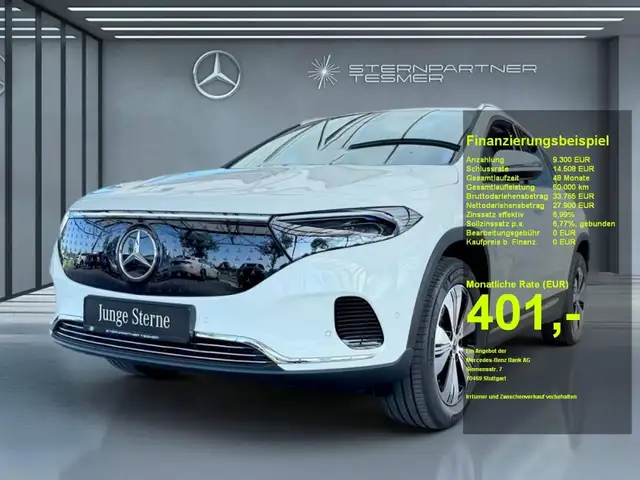 Mercedes-Benz EQA 250+ Progressiv, Beige Int., AHK, Totwinkel