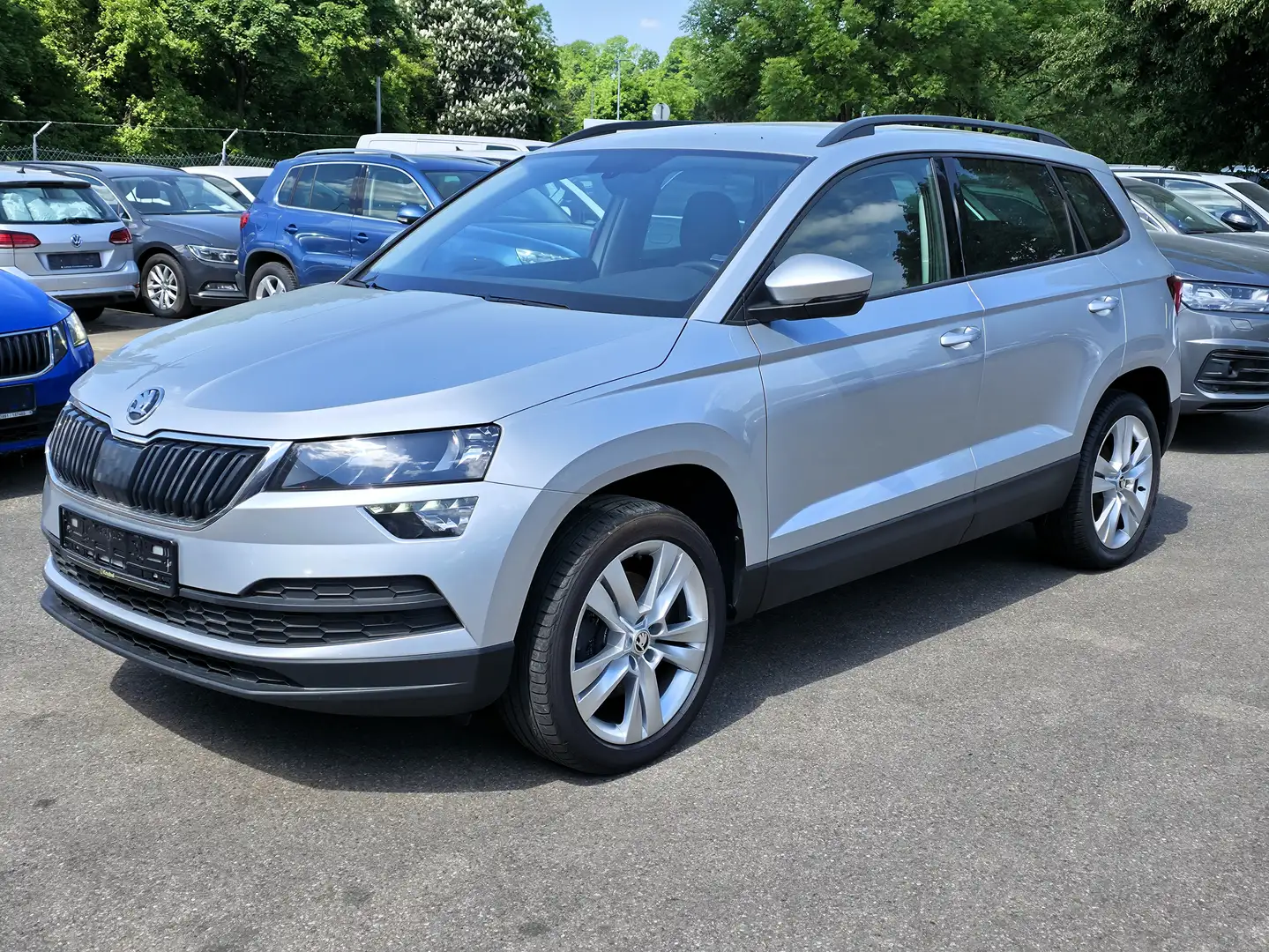 Skoda Karoq Karoq 2.0-TDI 150PS Style Navi*DAB*18''ACC*Kessy Grigio - 2