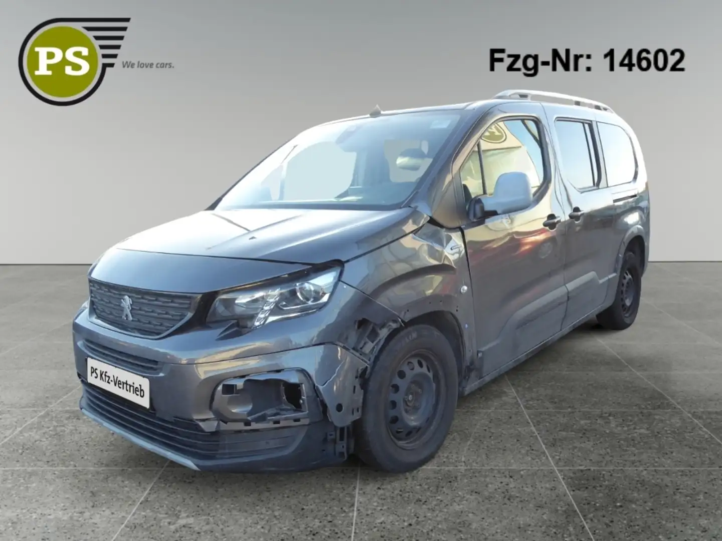 Peugeot Rifter 1.2 Pure Tech 130 L2 GT-Line Navi 360 PDC Grijs - 1
