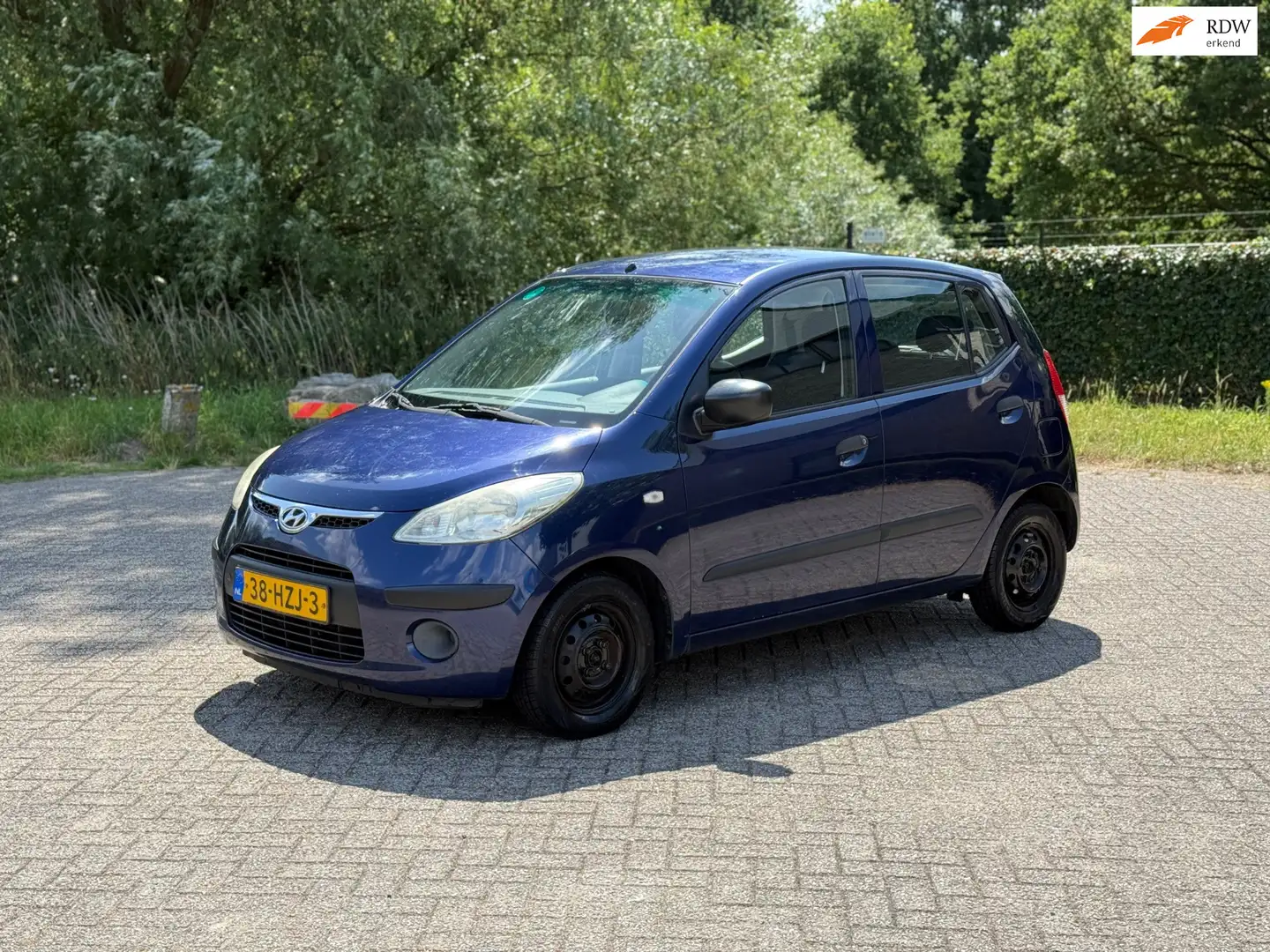 Hyundai i10 1.1 Active Cool AIRCO I 5 DRS I LEUKE AUTO I ELEC Blauw - 1