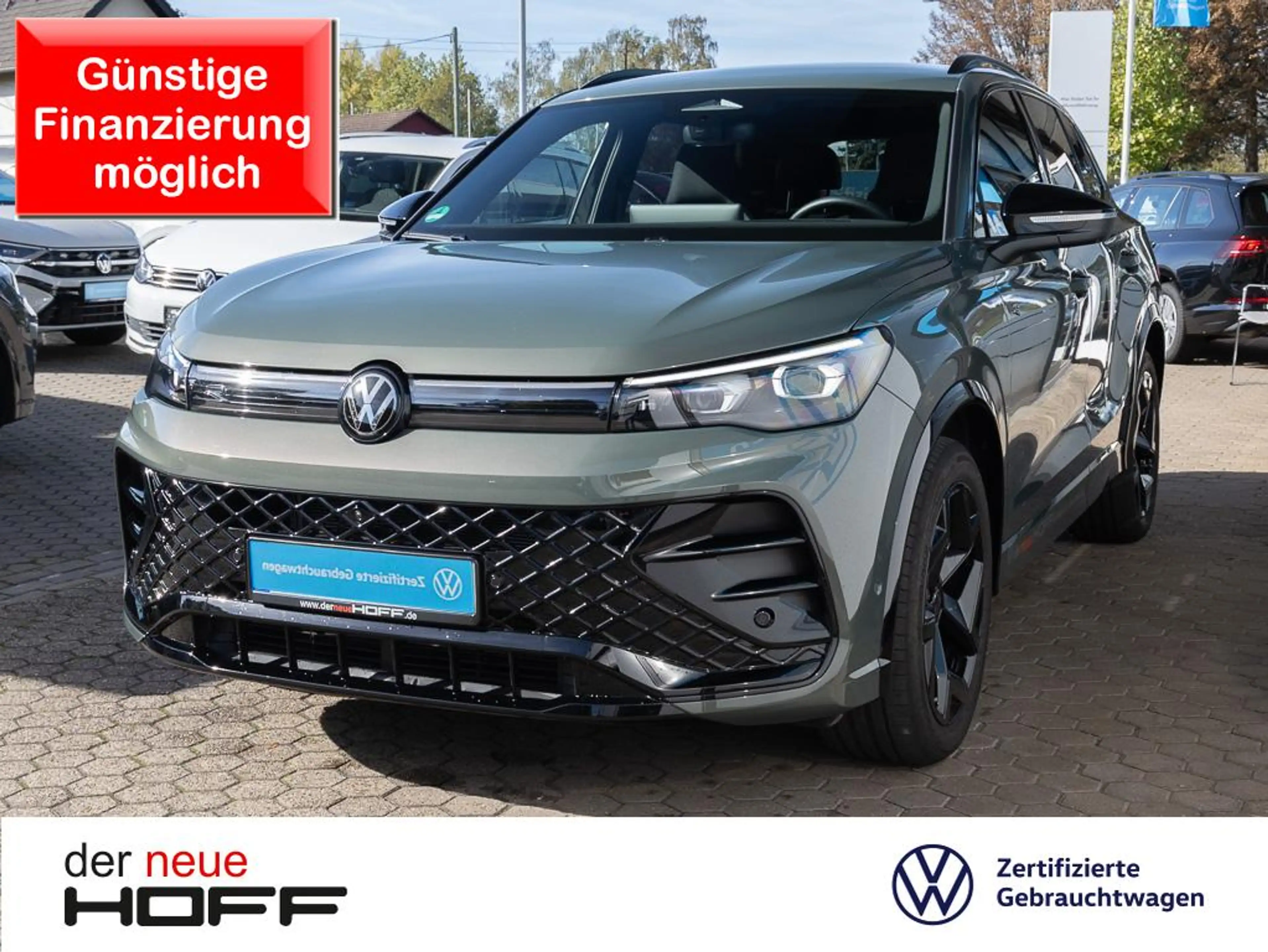 Volkswagen Tiguan 2.0 TDI DSG R-Line Navi AHK 5J Garantie Black-Styl