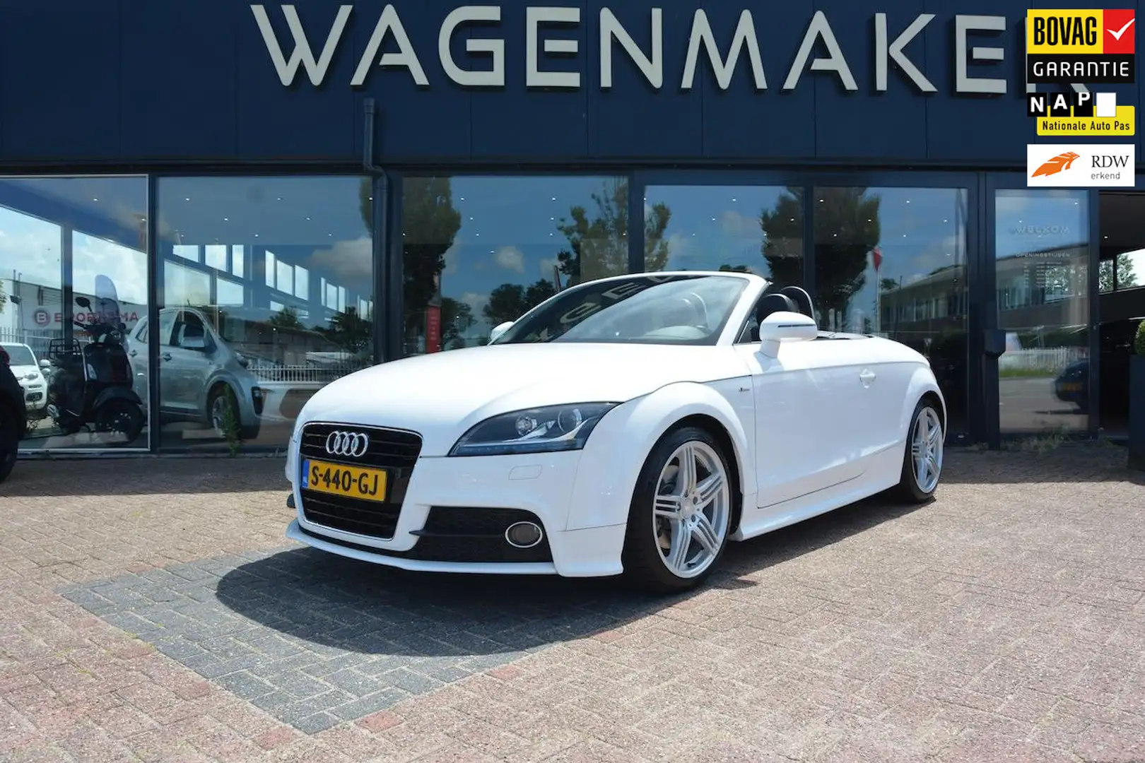 Audi TT Roadster 1.8 TFSI Pro Line S Cruise|NAVI|DealerOH Weiß - 1