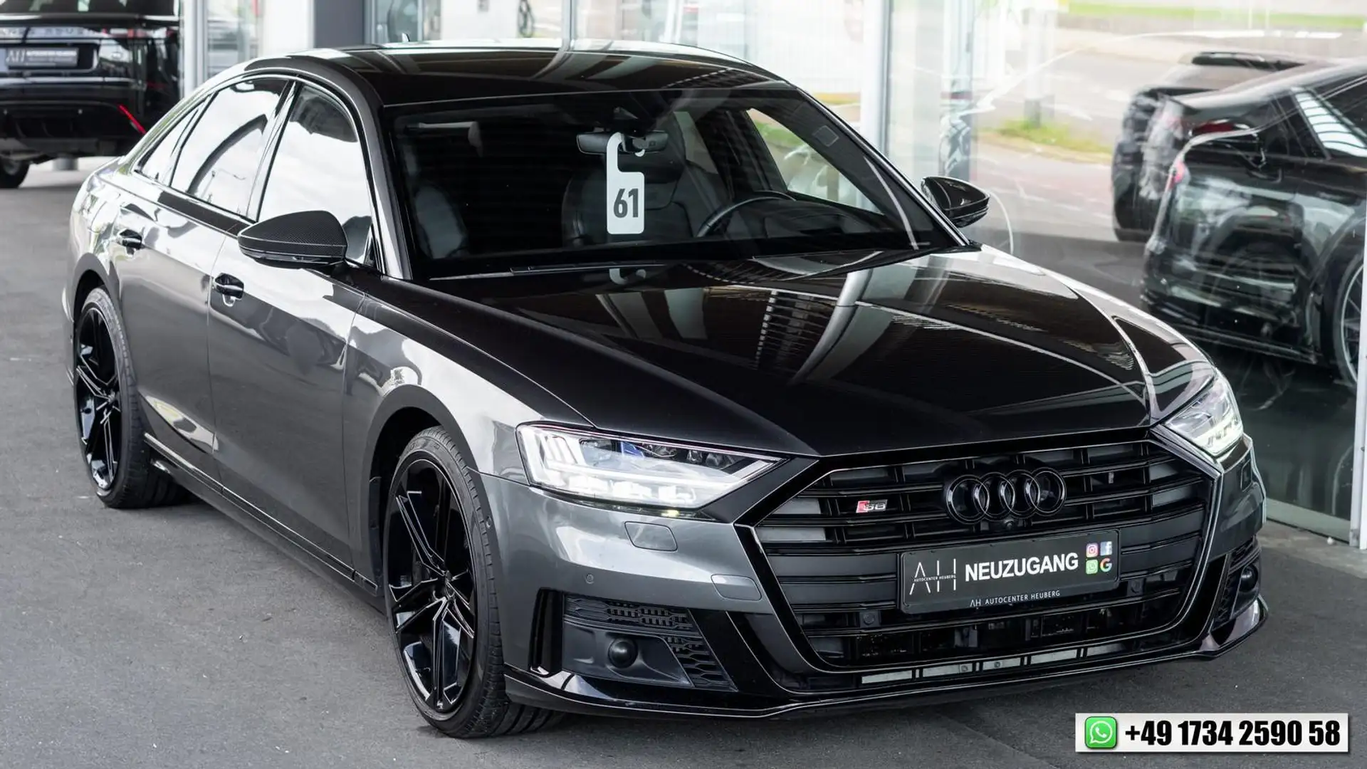 Audi S8 4.0 TFSI quattro*CARBON*B&O*360°*ACC*Massage Grey - 1