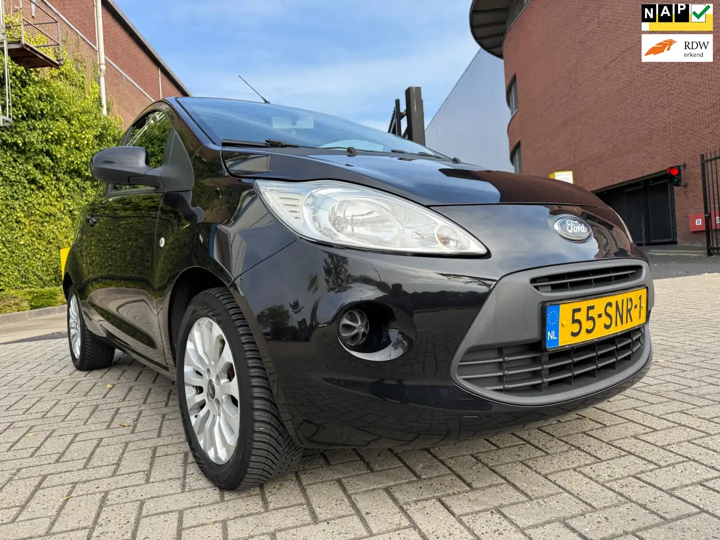 Ford Ka/Ka+ 1.2 Cool & Sound start/stop Schwarz - 1