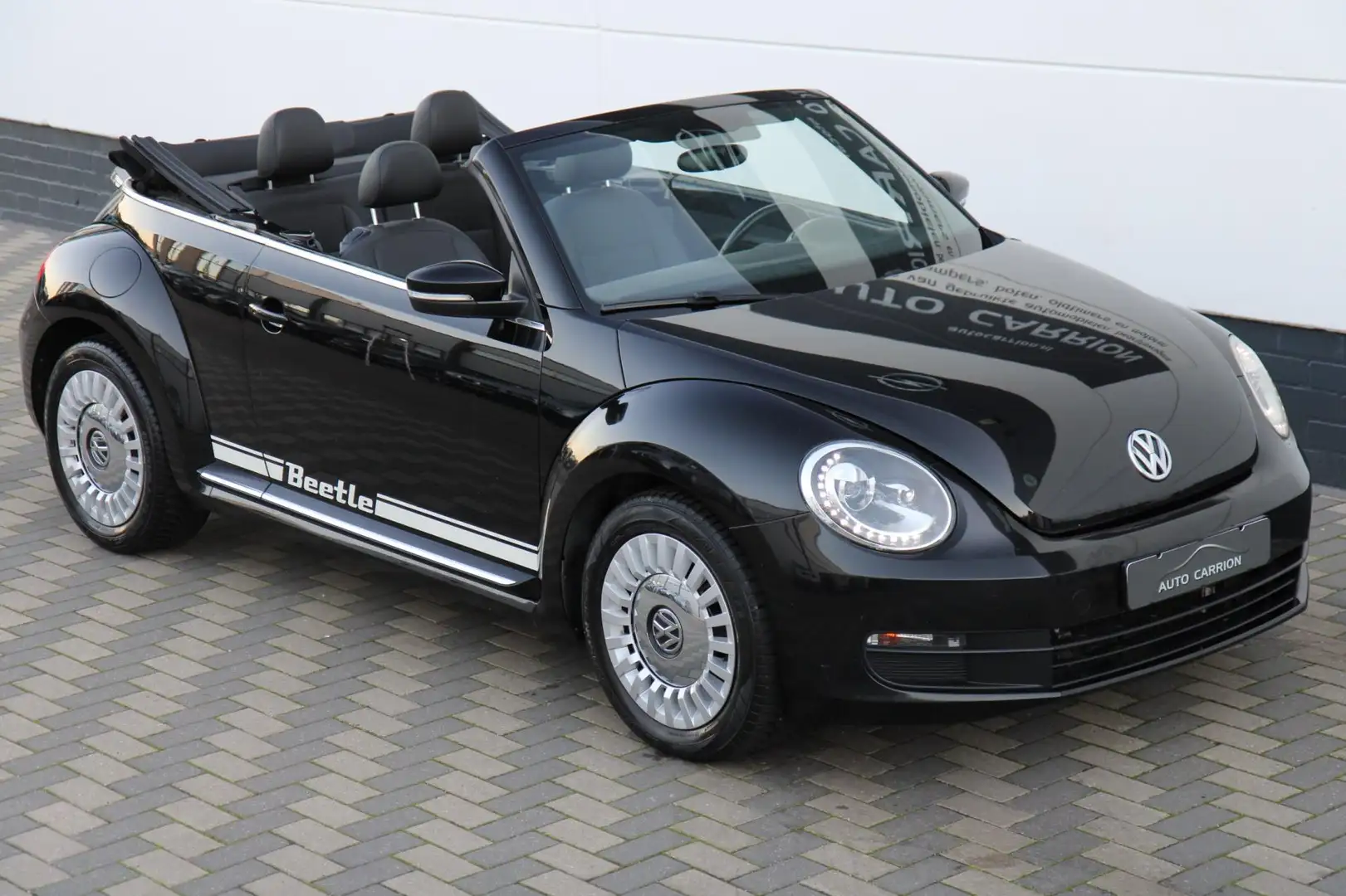 Volkswagen Beetle Cabriolet 2.5 TSI 170PK DSG Leder Cruise!! Noir - 1