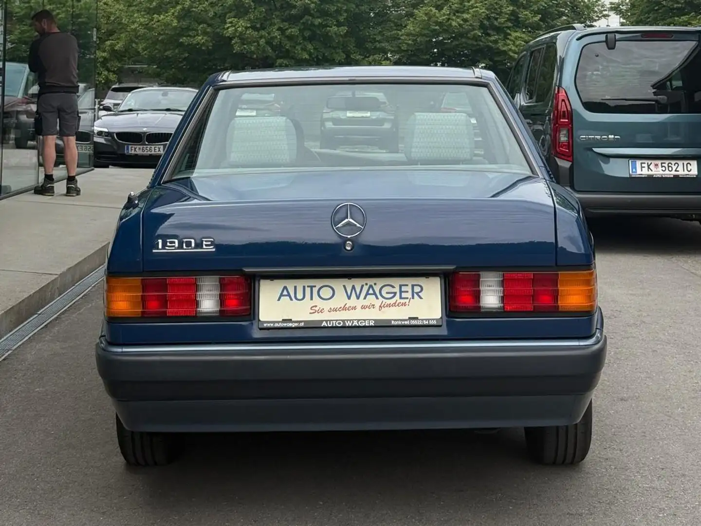 Mercedes-Benz 190 E 2,0 Azul - 2