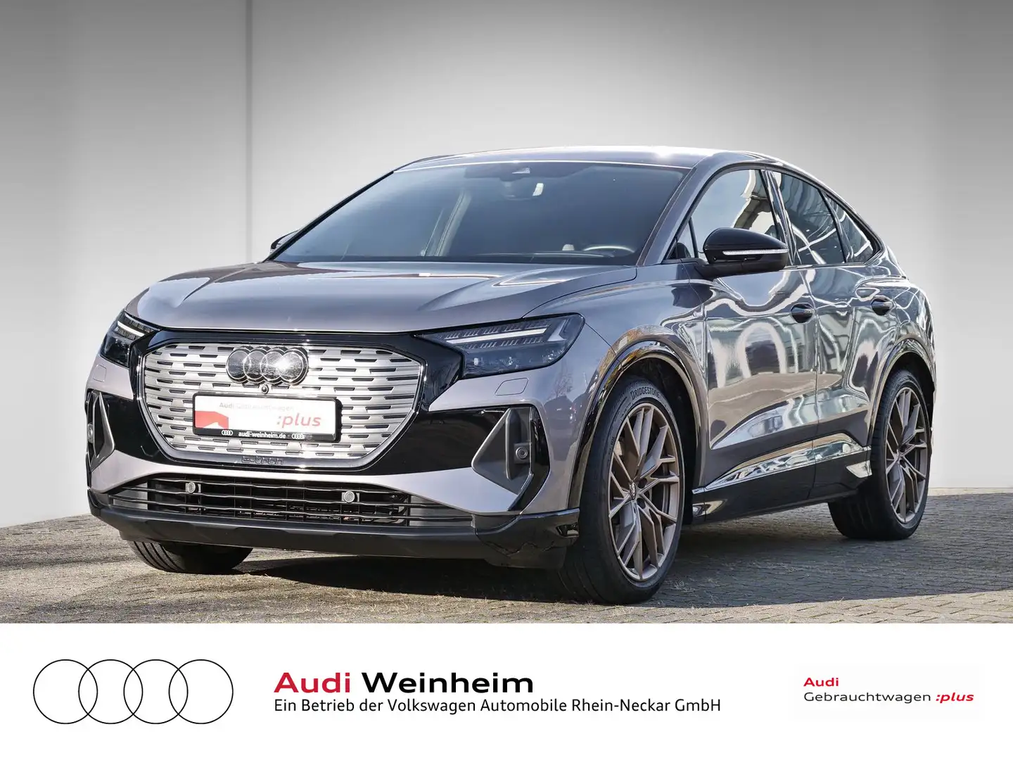 Audi Q4 e-tron Sportback 50 S-Line Edition one uvm Grau - 2