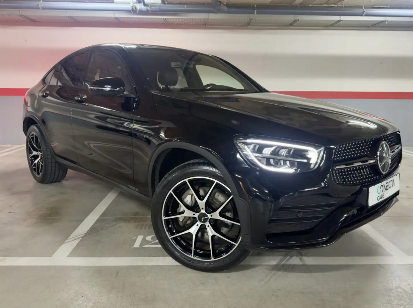 Mercedes-Benz GLC 300 Coupé 300e 4Matic Noir - 2