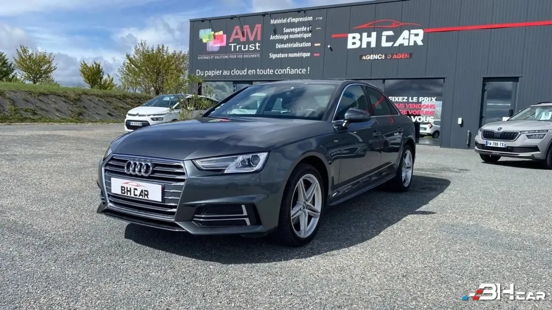 Audi A4 2.0 tdi 190 S LINE Grigio - 1
