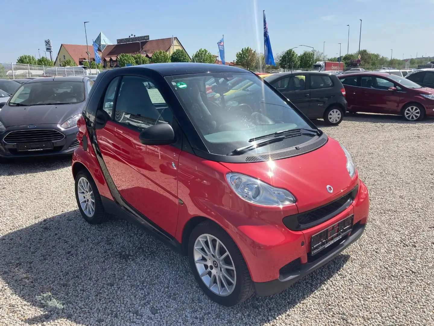 smart forTwo MHD Pur,Sitzhei., orig. 94000 km ! Rouge - 1