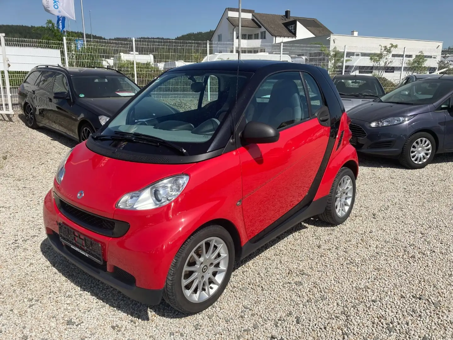 smart forTwo MHD Pur,Sitzhei., orig. 94000 km ! Rouge - 2