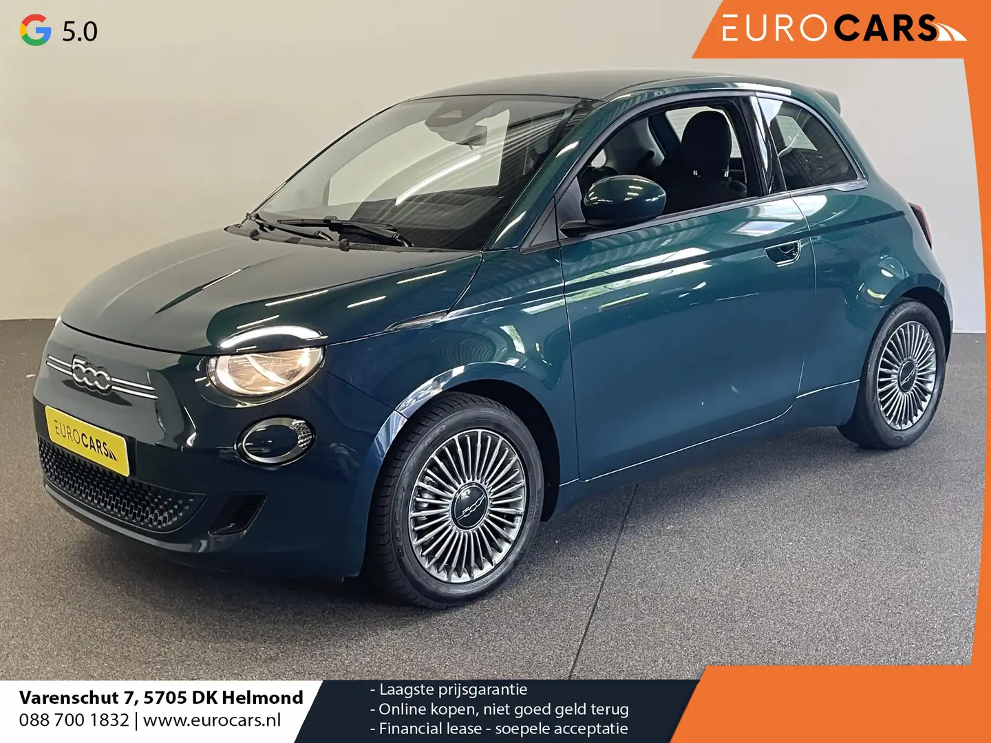 Fiat 500e Icon 42 kWh Navigatie Apple Carplay/Android Auto C Vert - 1