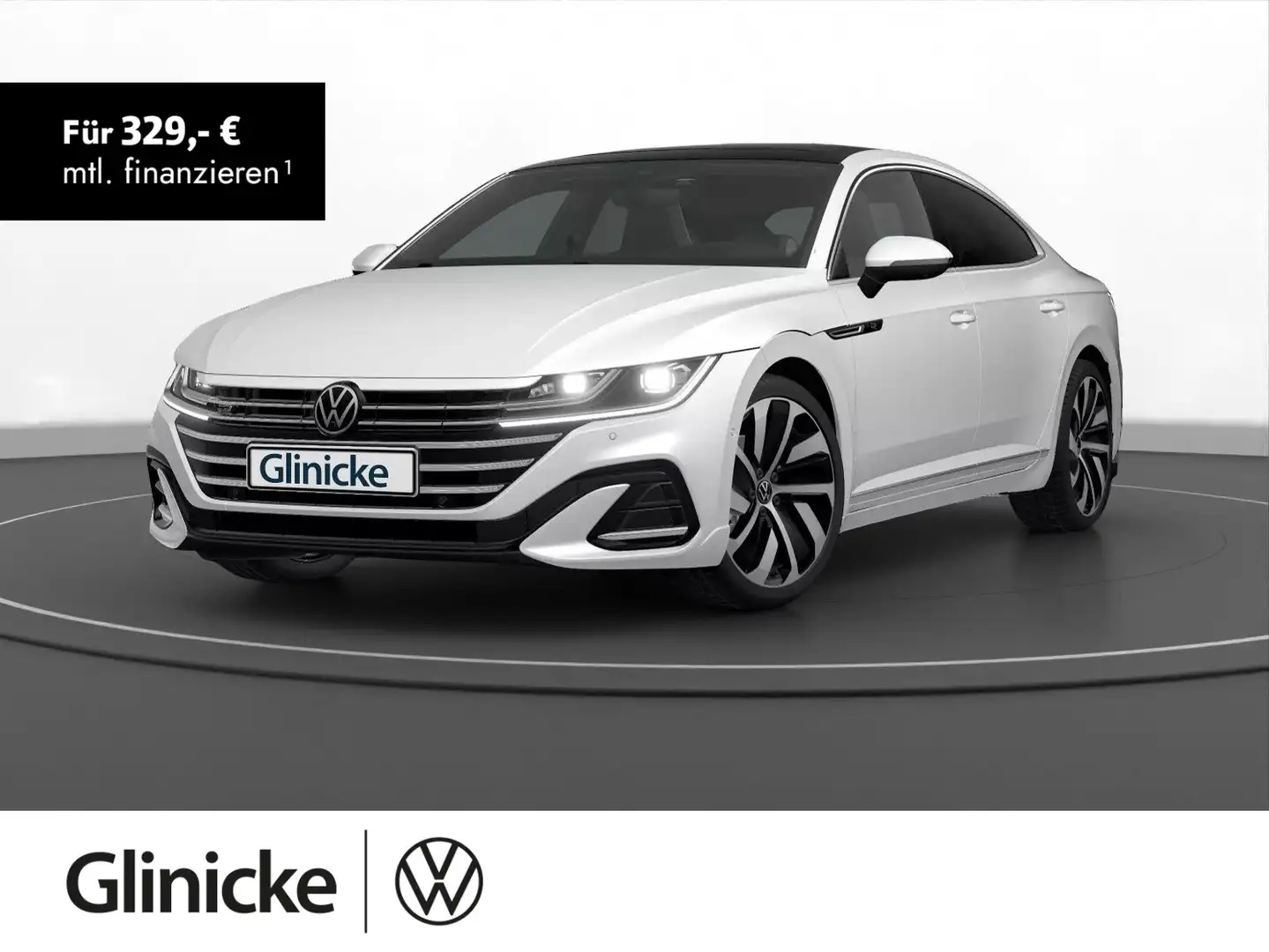Volkswagen Arteon 1.4 eHybrid R-Line AHK Pano Matrix LM 19" Weiß - 1