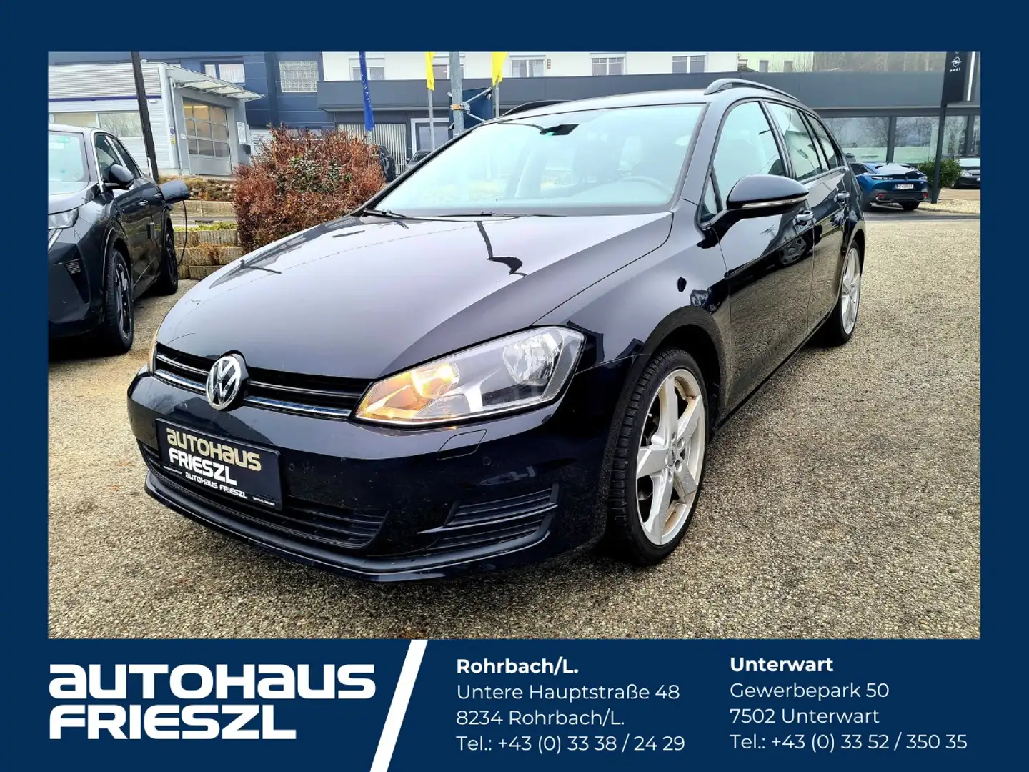Volkswagen Golf Variant Trendline BMT 1,6 TDI SR/WR Schwarz - 1