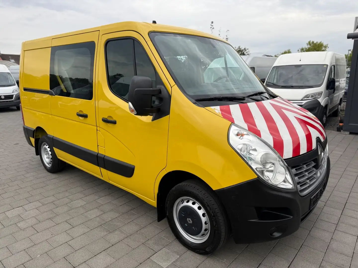 Renault Master 2.3 Mixto L1H1 Doka Klima TüV Service AHK Gelb - 1