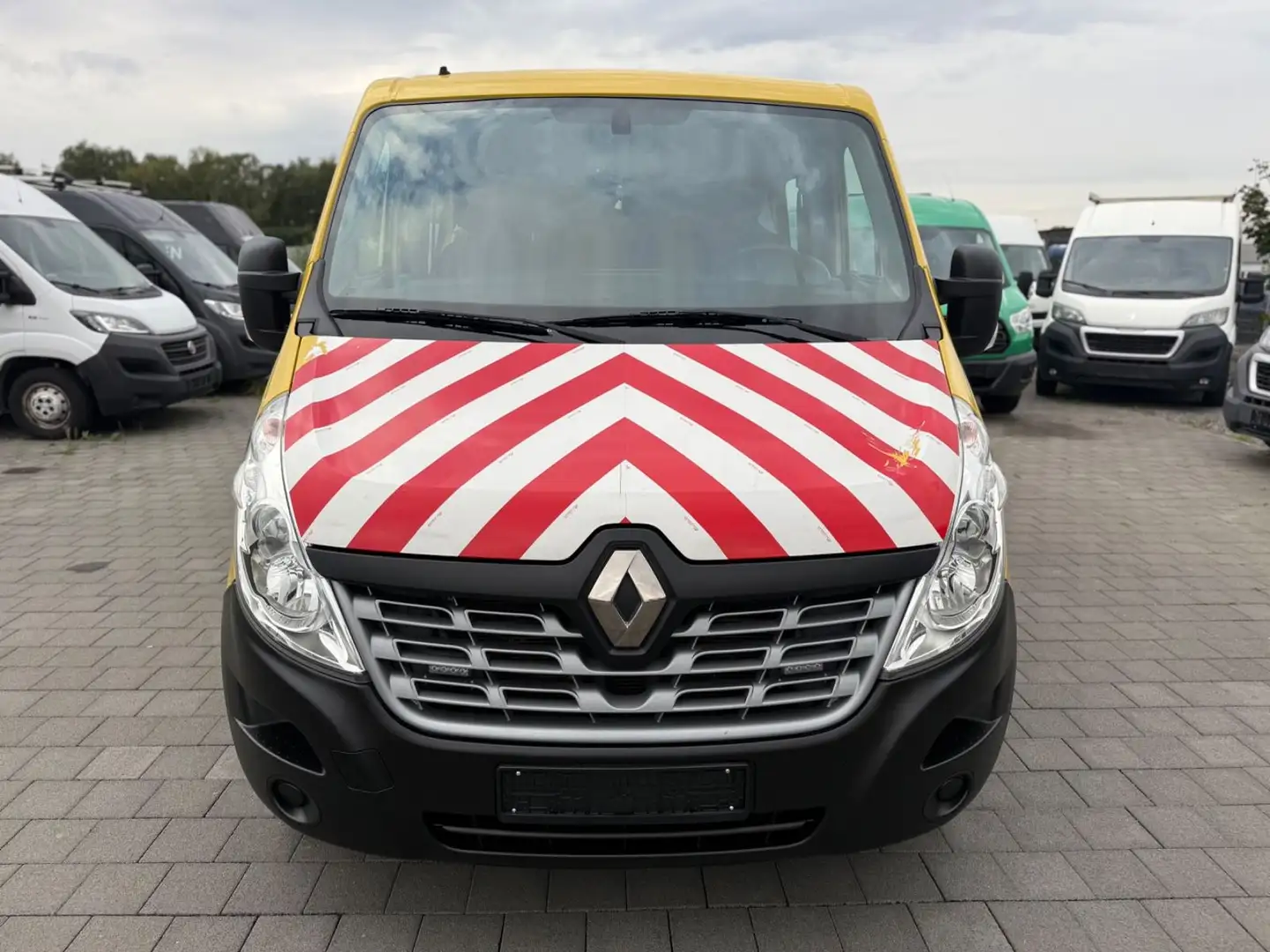 Renault Master 2.3 Mixto L1H1 Doka Klima TüV Service AHK Gelb - 2