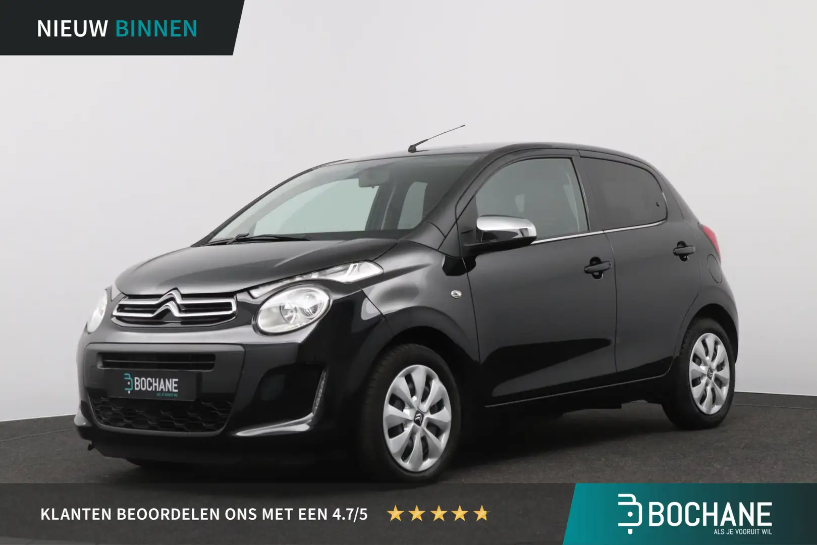 Citroen C1 1.0 VTi Feel | Pack Comfort | Pack Techno | Zwart - 1