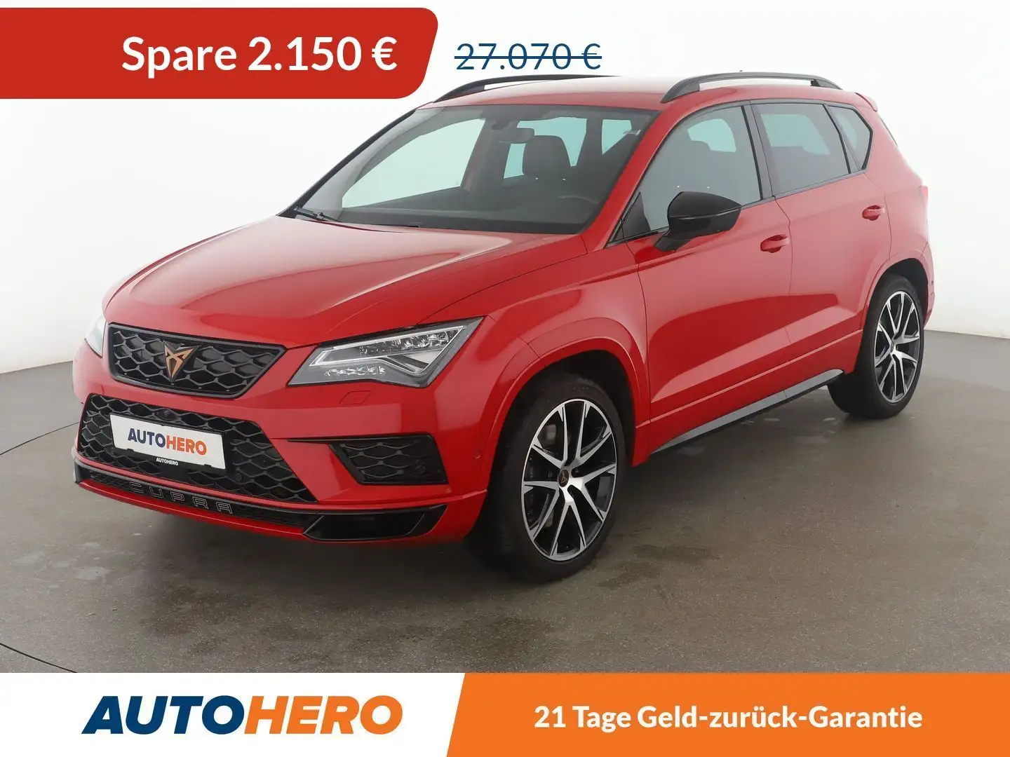 CUPRA Ateca 2.0 TSI 4Drive Aut.*NAVI*LED*TEMPO*CAM* Rot - 1