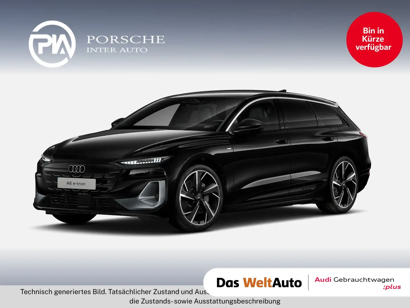 Audi A6 e-tron quattro Schwarz - 1