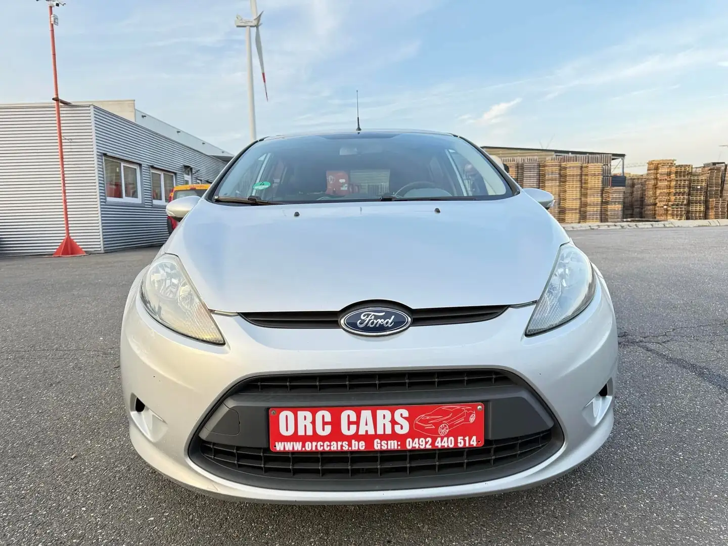 Ford Fiesta 1.6 TDCi Airco met GARNTIE € 3750 Grau - 1