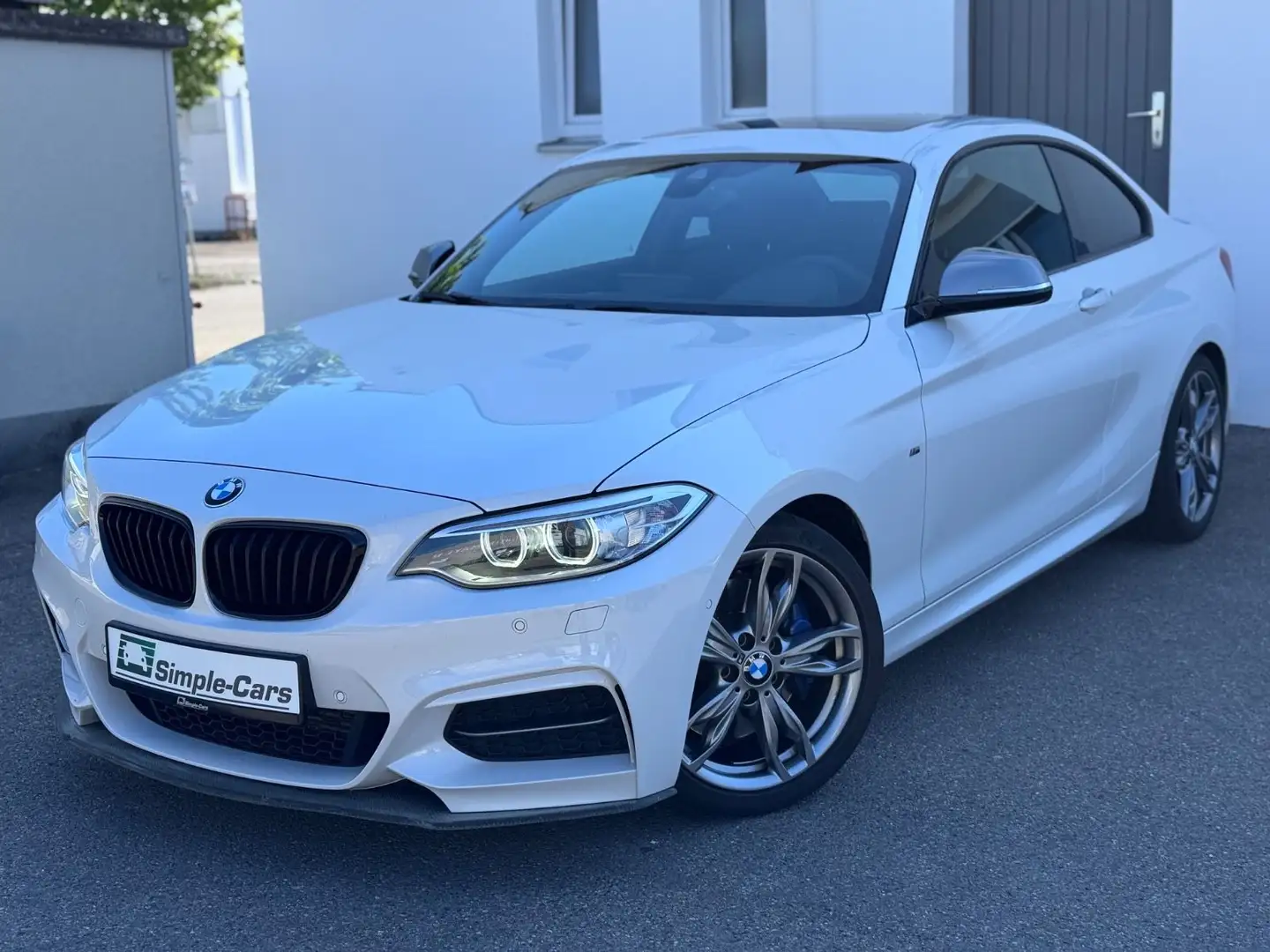 BMW 235 M2 2 Coupe M235 i * NAVI-PROF*DRIVE*INNOVA*GLAS* Beyaz - 1