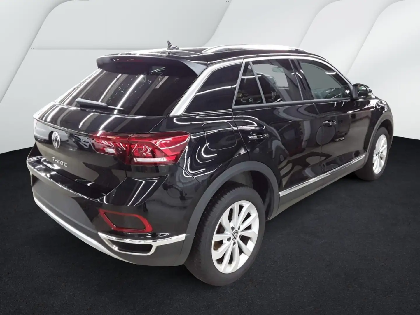 Volkswagen T-Roc Style 1.5 TSI AHK Navi Sitzh. Alcantara PDC GRA Schwarz - 2