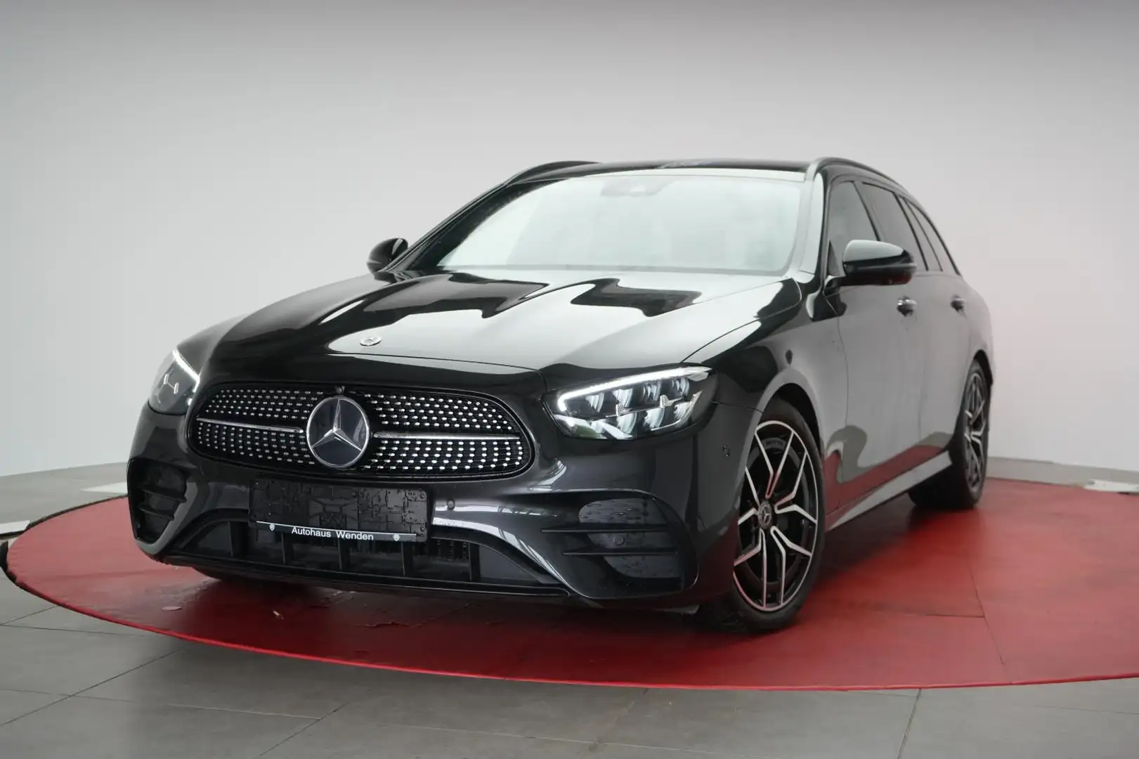 Mercedes-Benz E 220 d T 9G AMG Navi/Leder/Temp/Kamera/AHK/Side Gris - 2