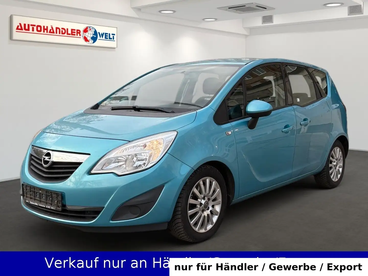 Opel Meriva B 1.7 CDTI Automatik Klimaautomatik SHZ Blau - 1