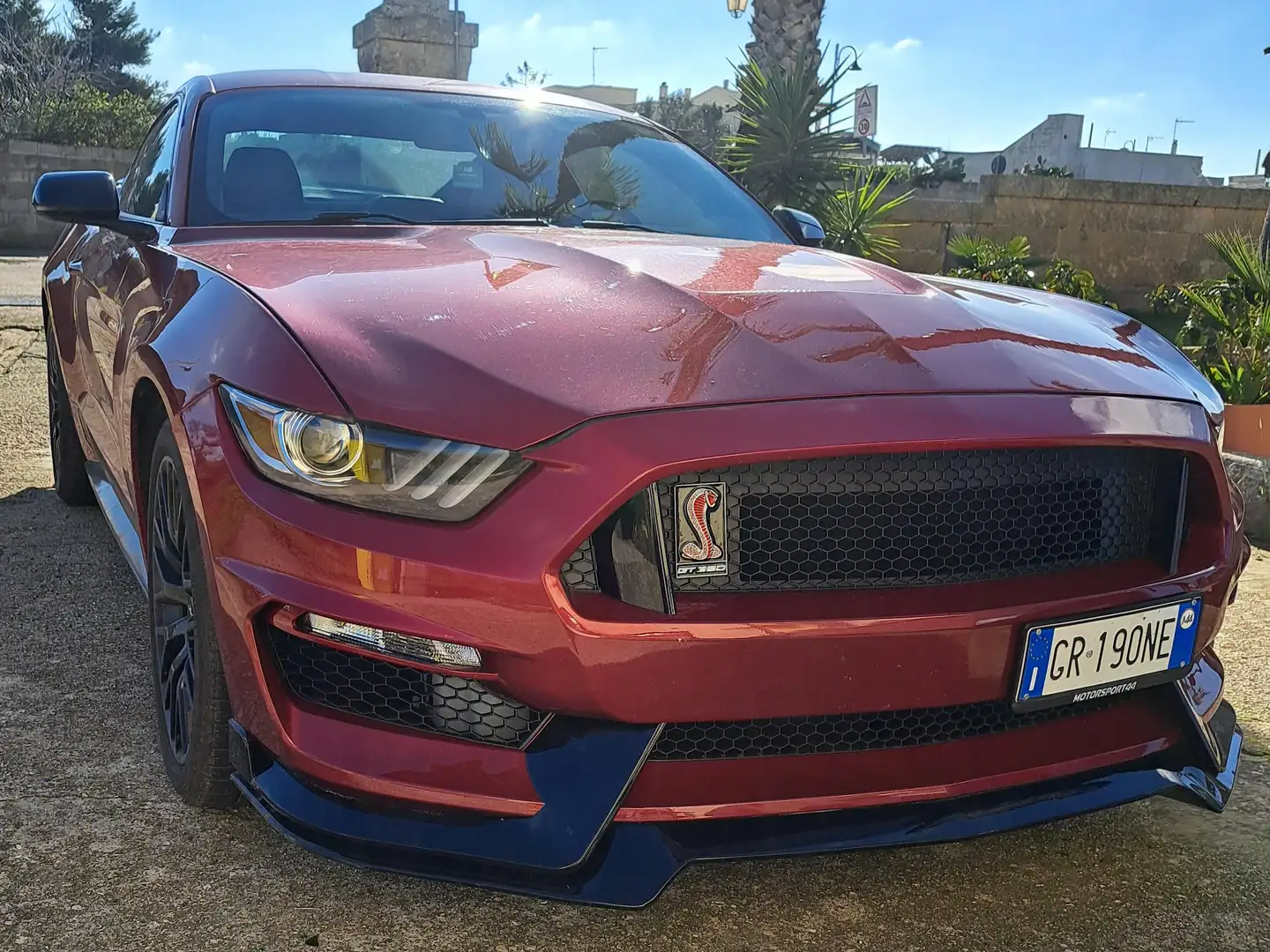 Ford Mustang Mustang Convertible 5.0 ti-vct V8 GT 421cv Roşu - 1