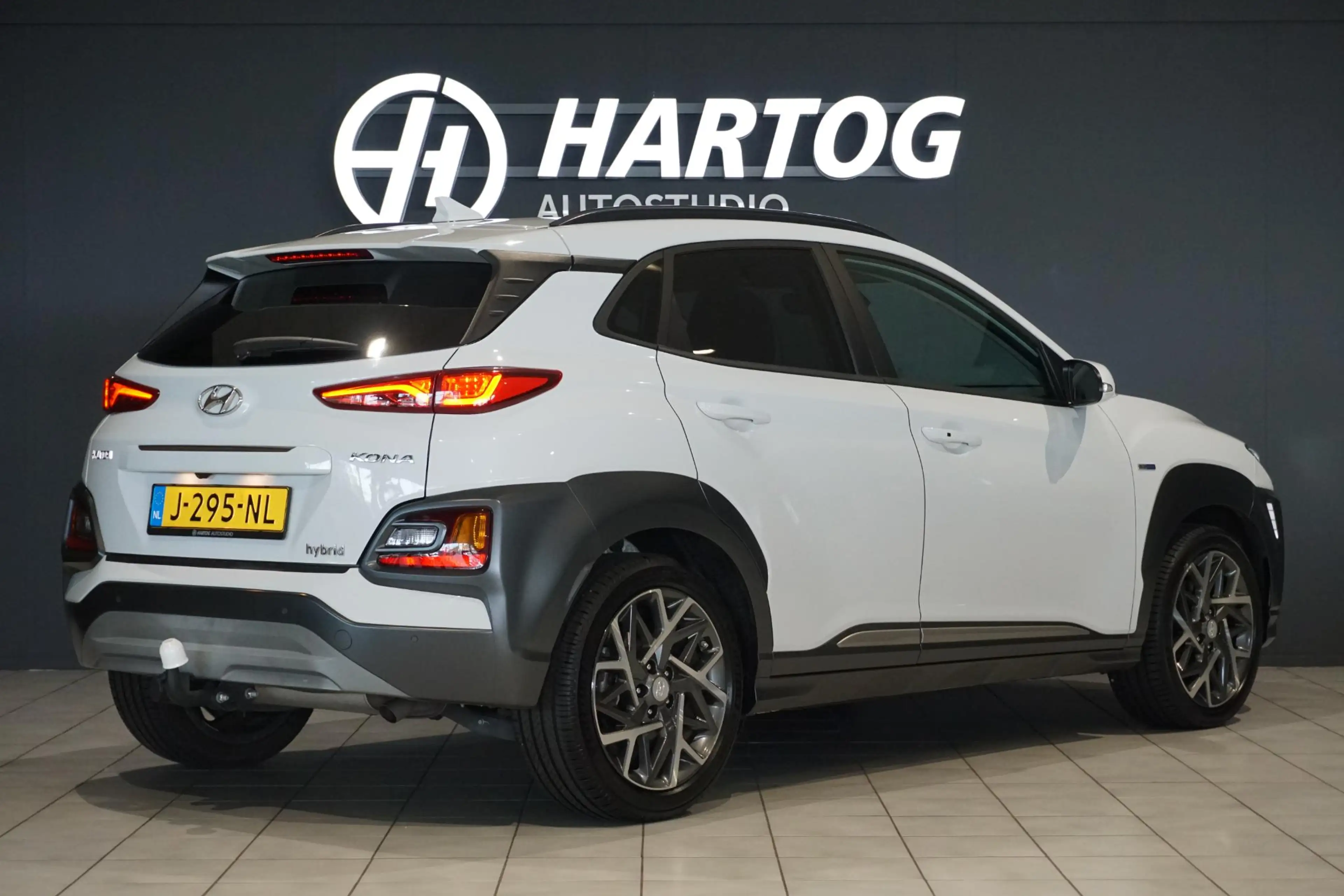 Hyundai KONA 1.6 GDI HEV Premium * DEALDER ONDERHOUDEN * + KEYL — photo 2