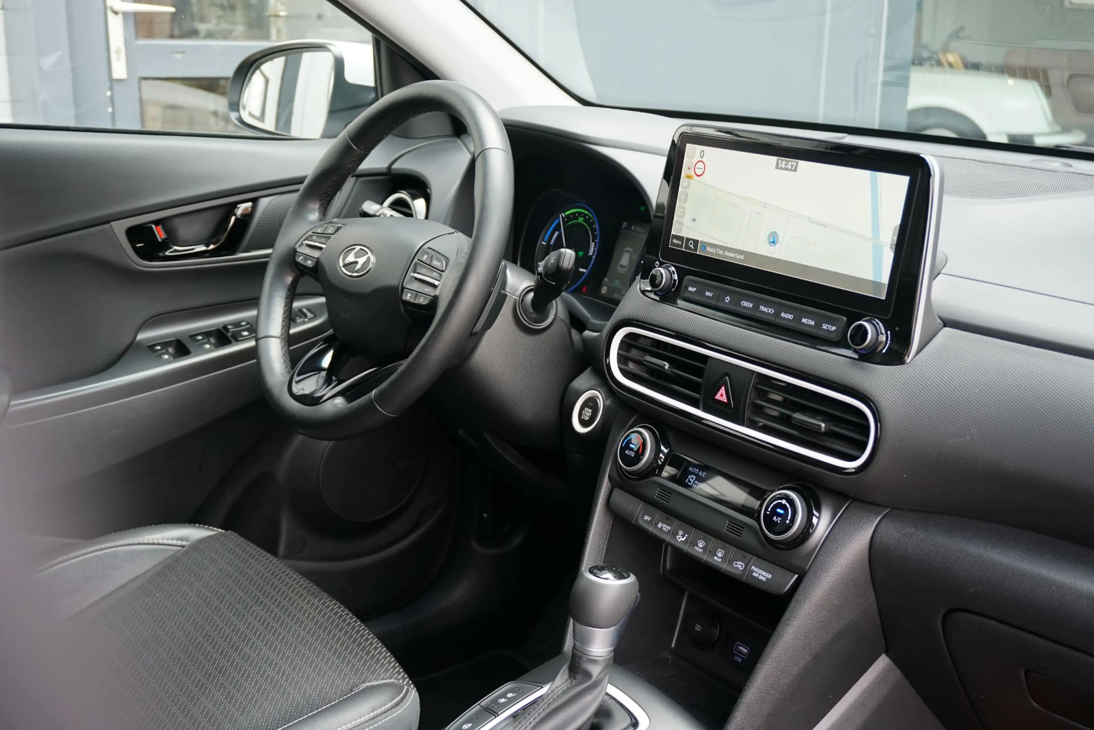 Hyundai KONA 1.6 GDI HEV Premium * DEALDER ONDERHOUDEN * + KEYL — photo 3