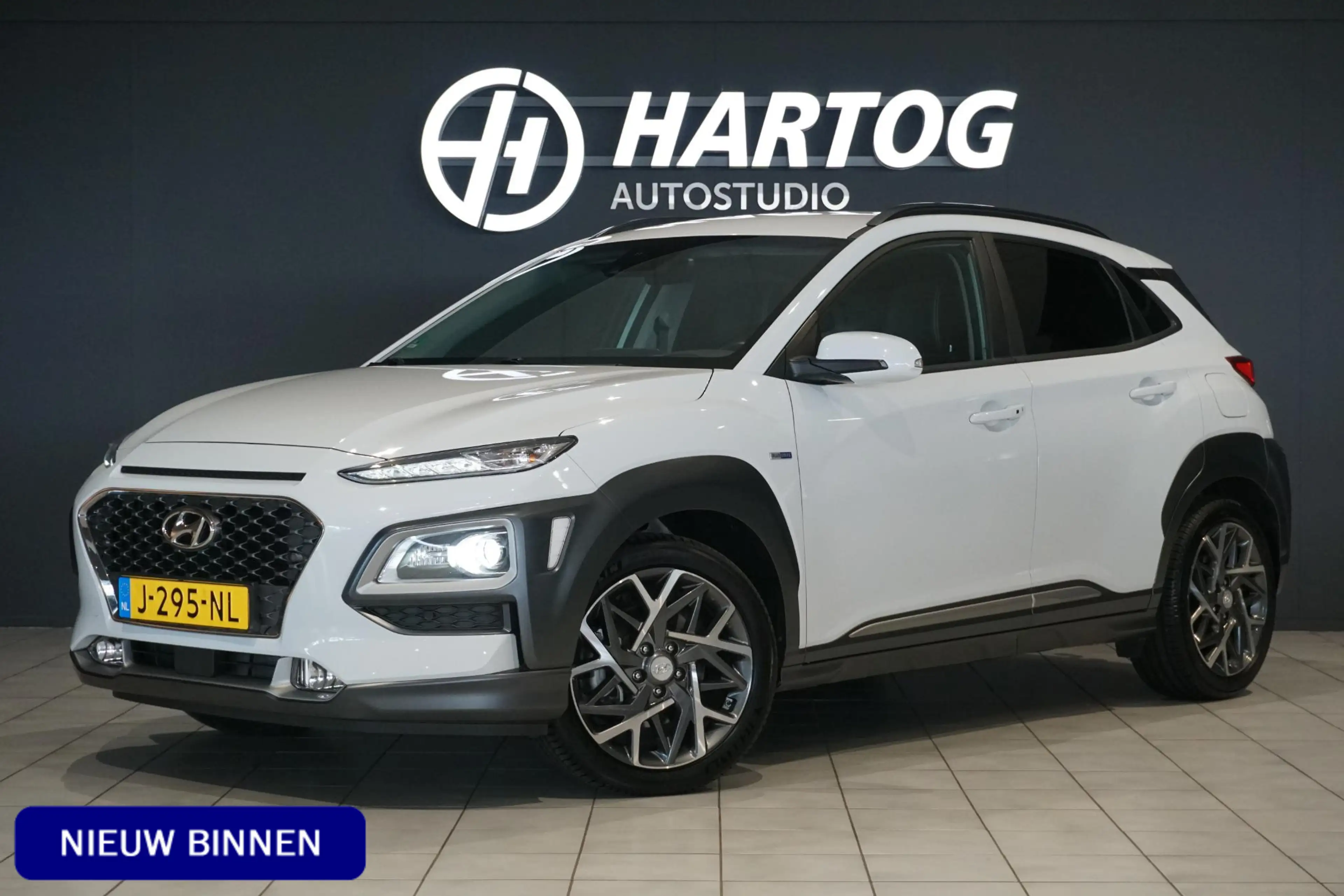 Hyundai KONA 1.6 GDI HEV Premium * DEALDER ONDERHOUDEN * + KEYL
