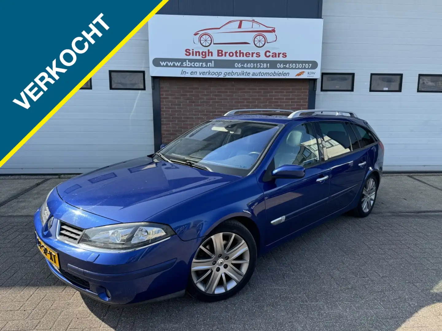 Renault Laguna Grand Tour 2.0-16V T GT 204pk leer nap Xenon !!!! Bleu - 2