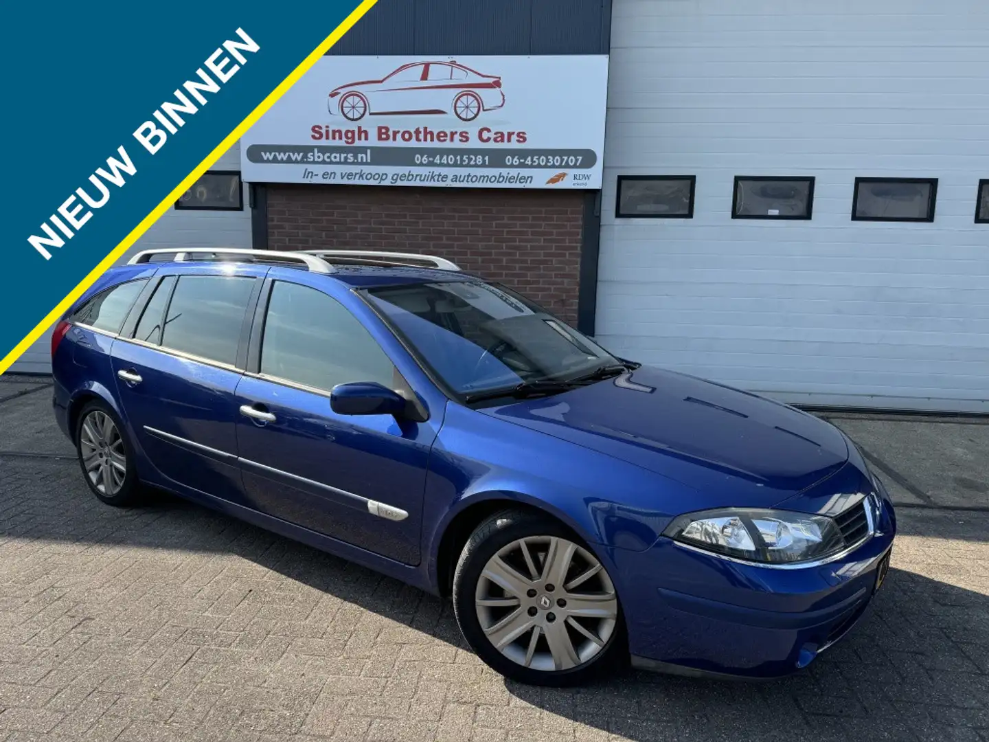 Renault Laguna Grand Tour 2.0-16V T GT 204pk leer nap Xenon !!!! Blu/Azzurro - 1