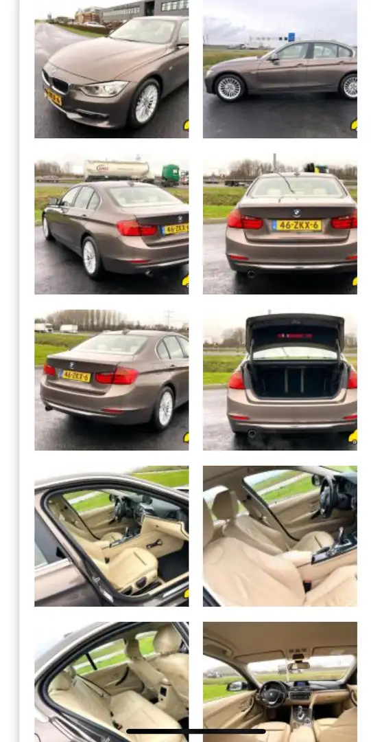 BMW 330 320i High Executive Bruin - 1