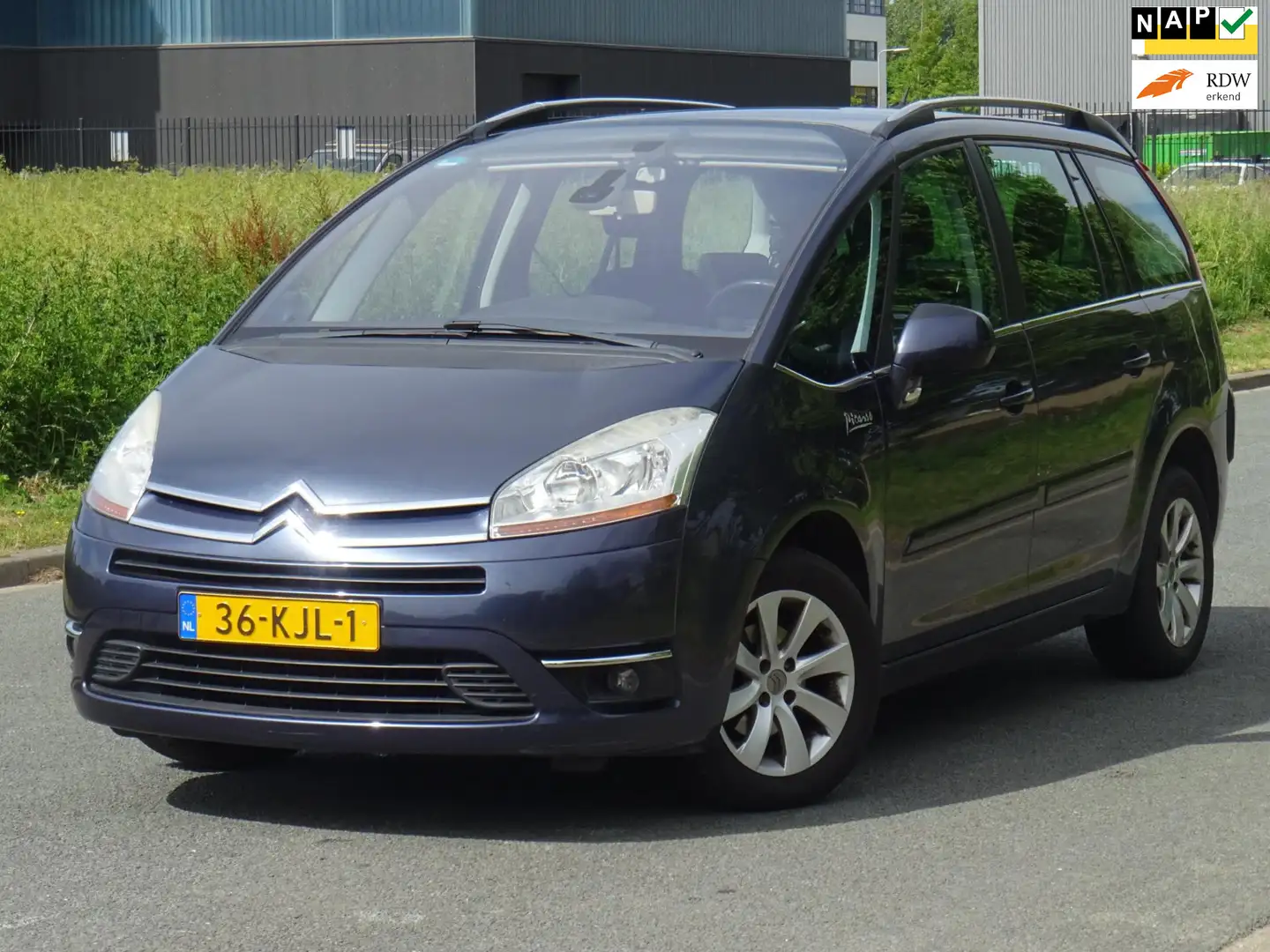 Citroen Grand C4 Picasso 1.6 VTi Business 7p. NAP/NAVI/PDC Mauve - 1