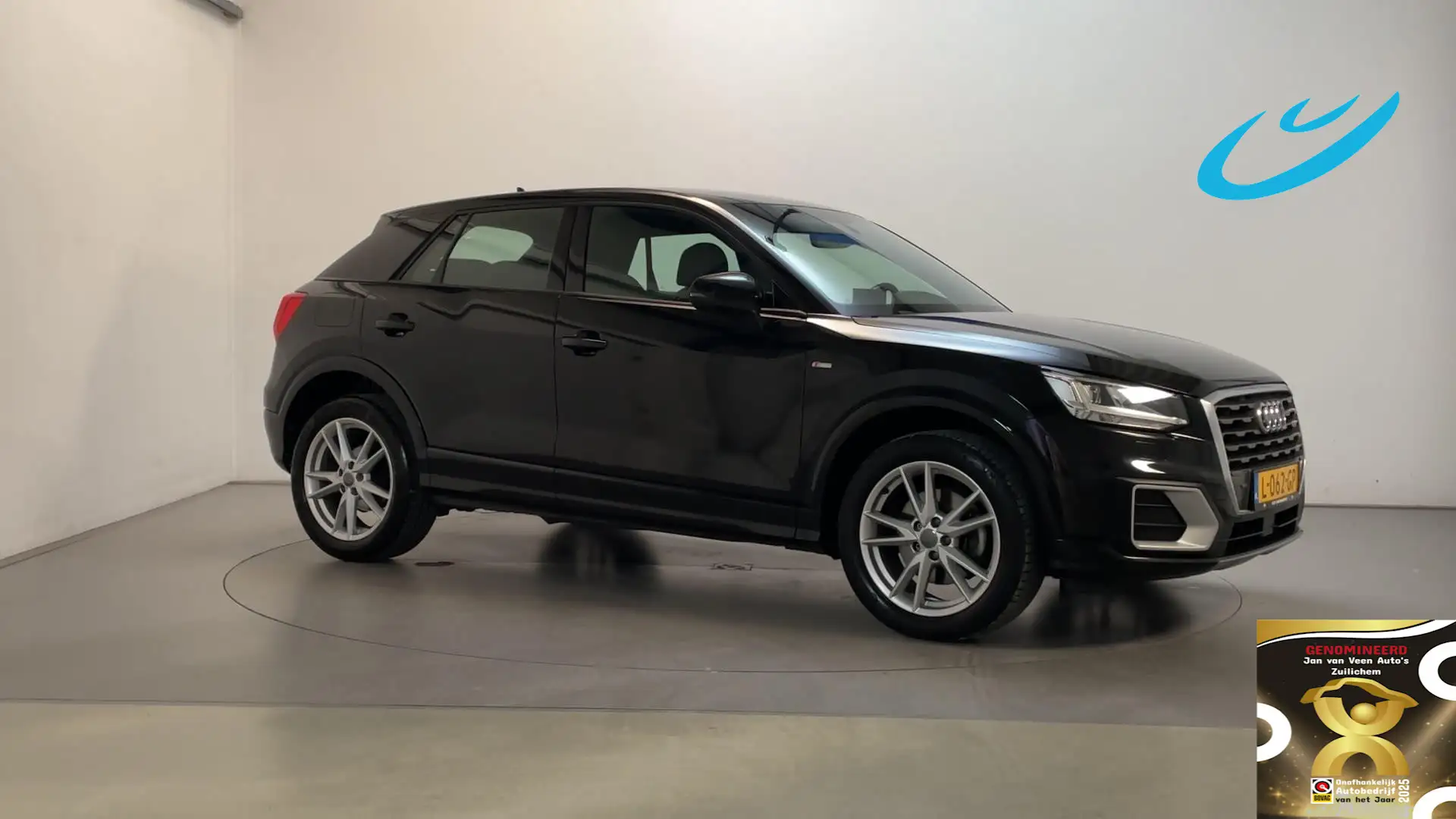 Audi Q2 1.0 TFSI S-Tronic Sport Pro Line S Leder-Stof LED Noir - 1