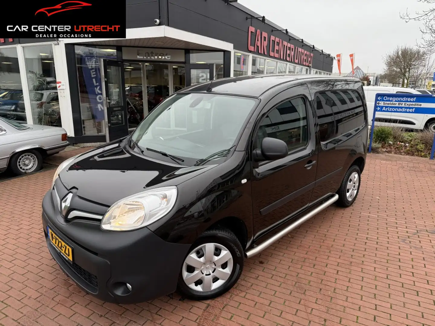 Renault Kangoo 1.5 dCi 90 Comfort navi camara airco 2de eigenaar Zwart - 1