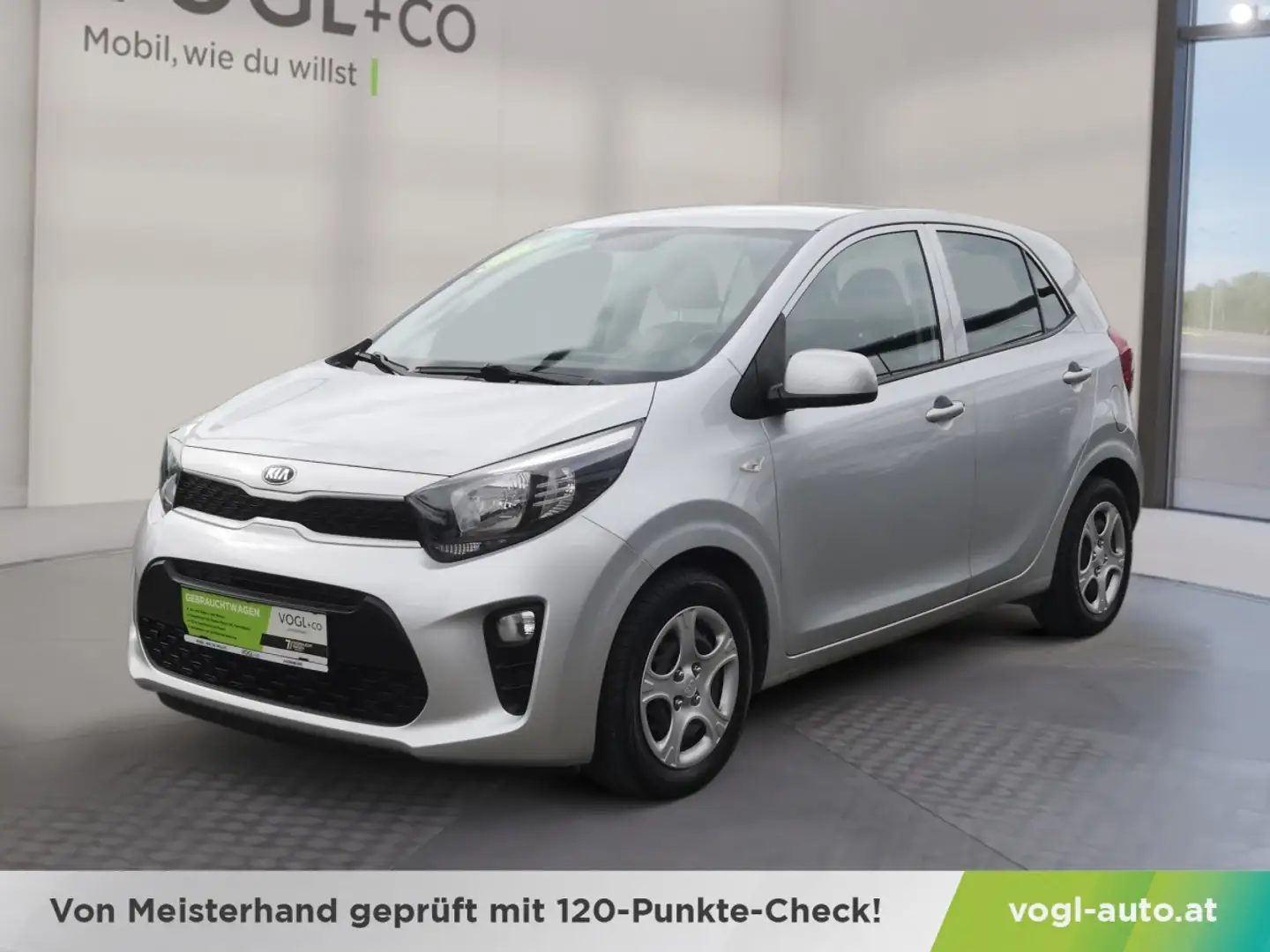 Kia Picanto Titan 1,0 67 Silber - 1