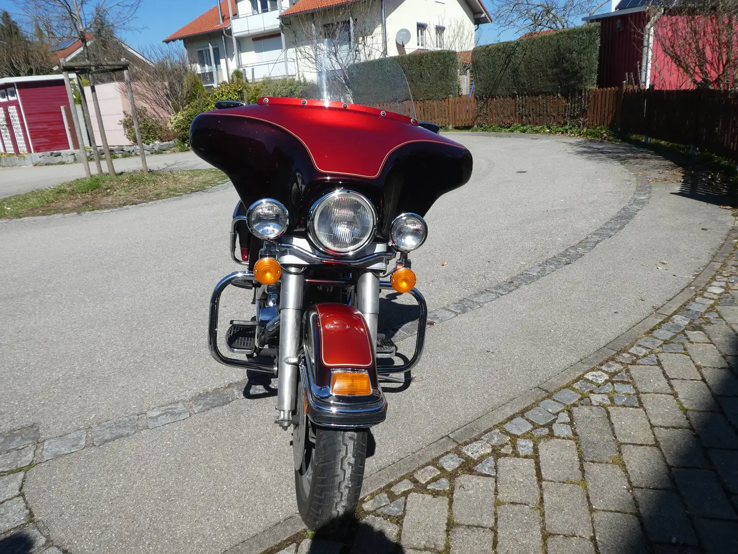 Harley-Davidson Electra Glide Touring Piros - 2
