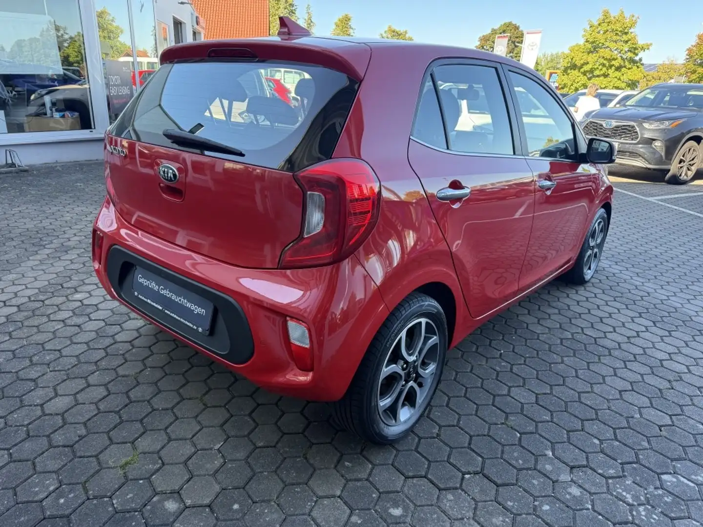 Kia Picanto Spirit 1.2 Automatik+1Hand+8-fach Rot - 2