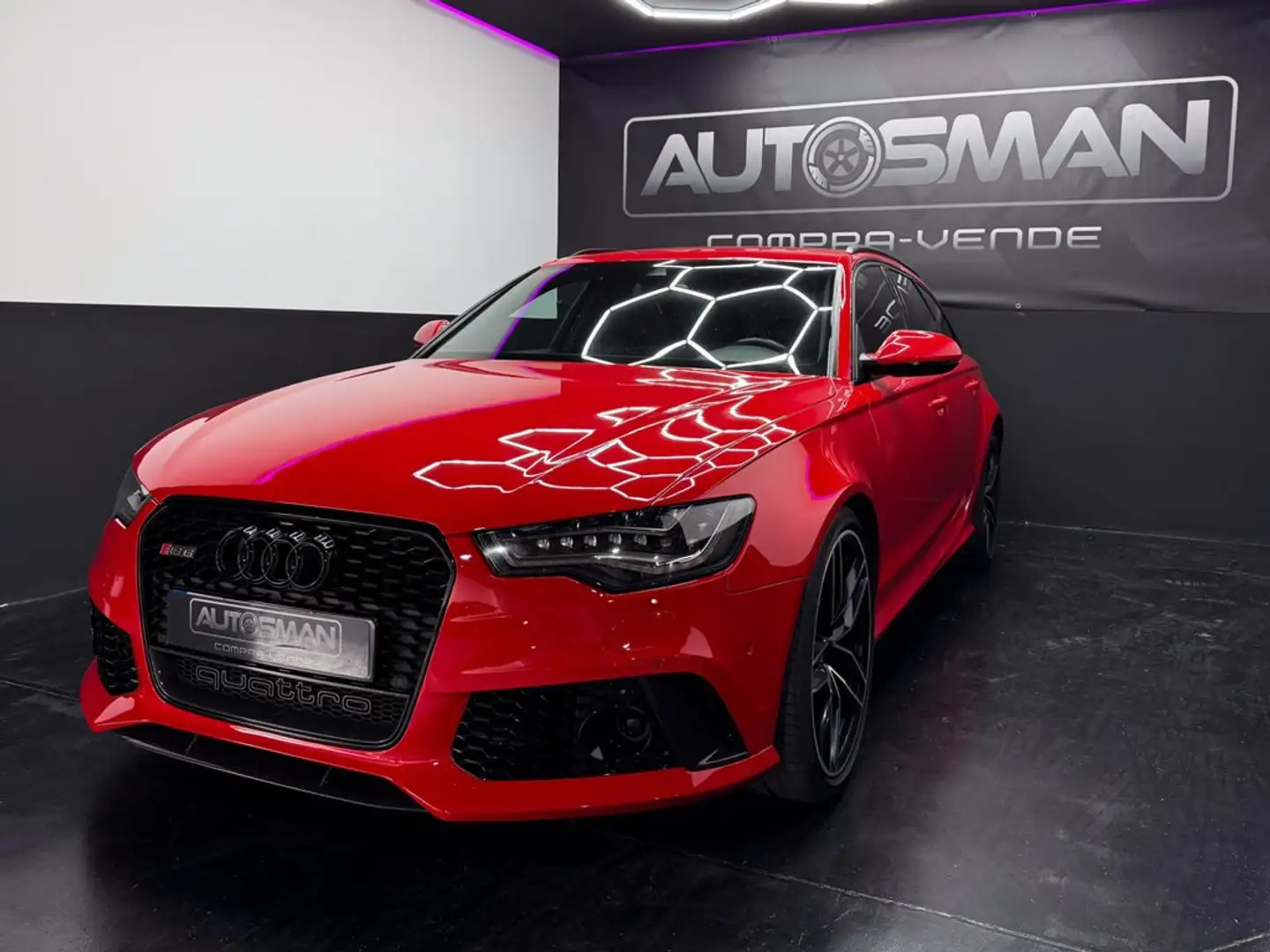 Audi RS6 Avant 4.0 TFSI quattro Tiptronic Rojo - 2
