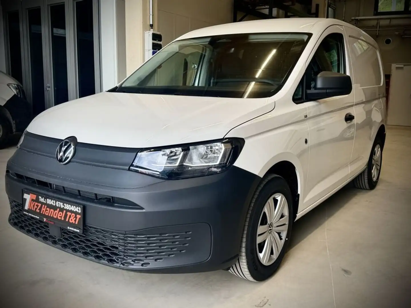 Volkswagen Caddy Cargo 2,0 TDI Weiß - 2