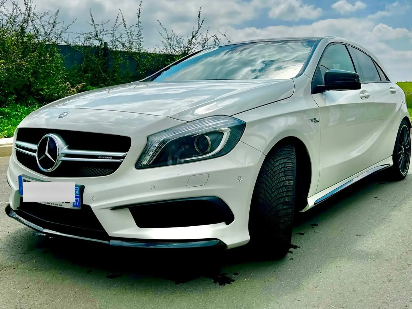 Mercedes-Benz A 45 AMG Classe 4-Matic Speedshift DCT Blanc - 1