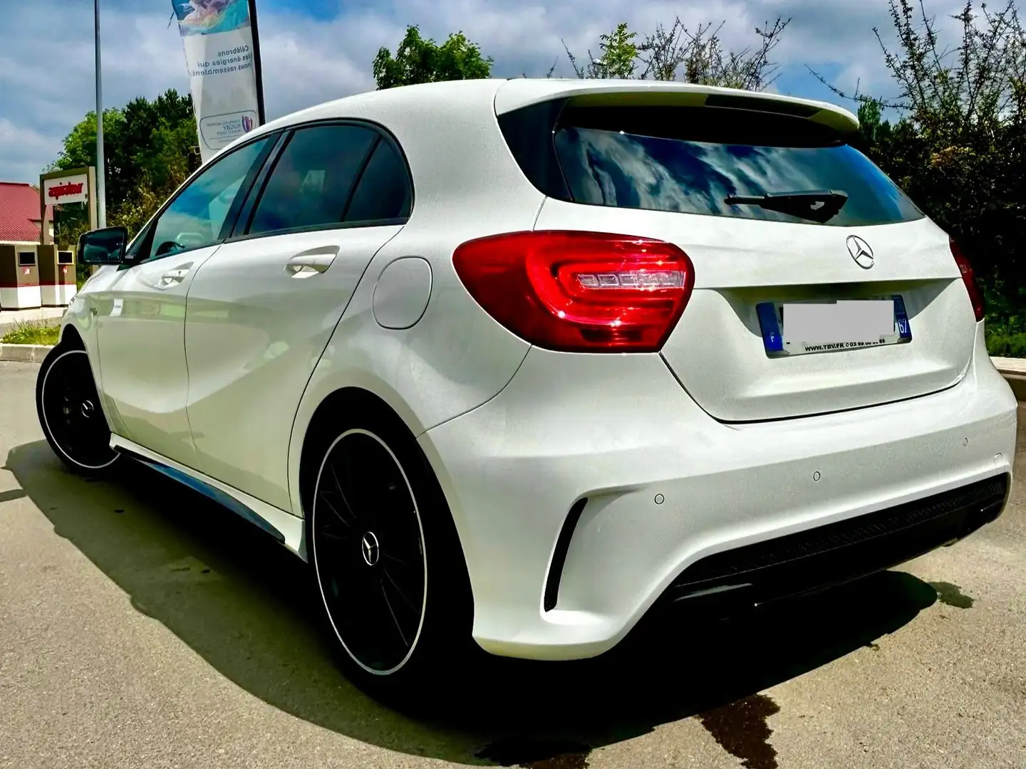 Mercedes-Benz A 45 AMG Classe 4-Matic Speedshift DCT Blanc - 2