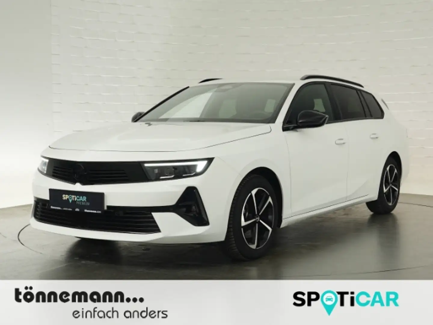 Opel Astra L ST GS+AHK+LED+NAVI+360 GRAD KAMERA+SITZ-/LENKRAD Weiß - 1