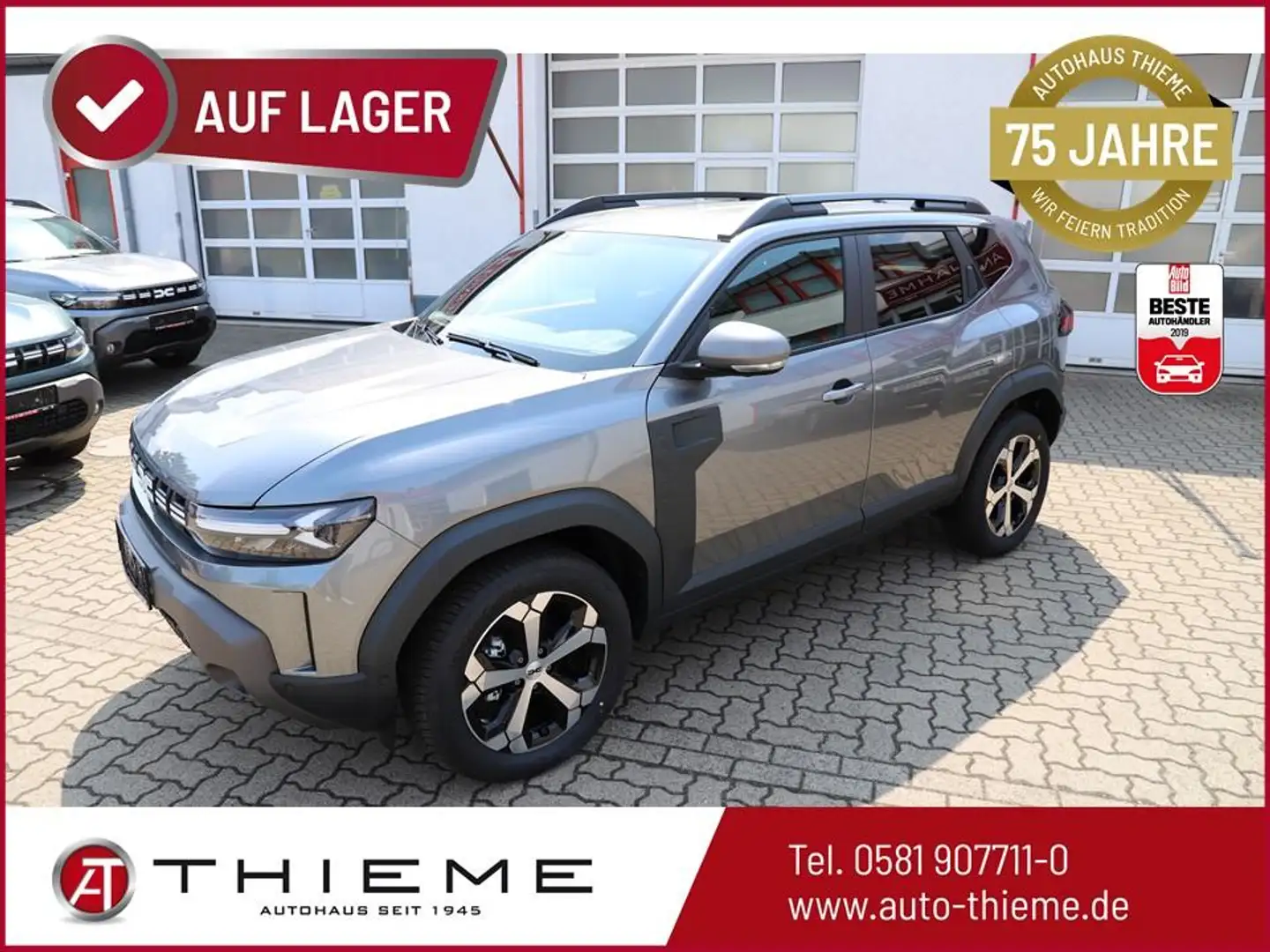Dacia Duster TCe 130 Journey 4x4 - Navi/360°/SHZ/18" GJR/App... Grau - 1