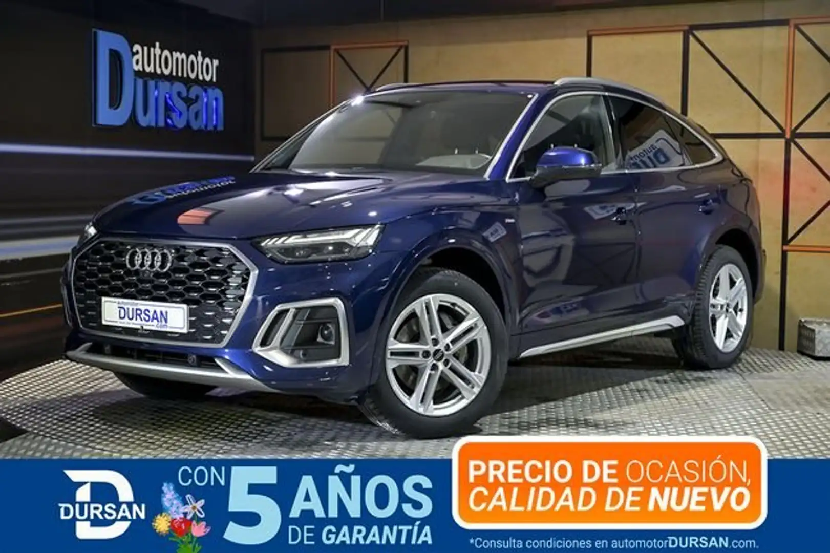 Audi Q5 S line 40 TDI 150kW quattroultra Azul - 1