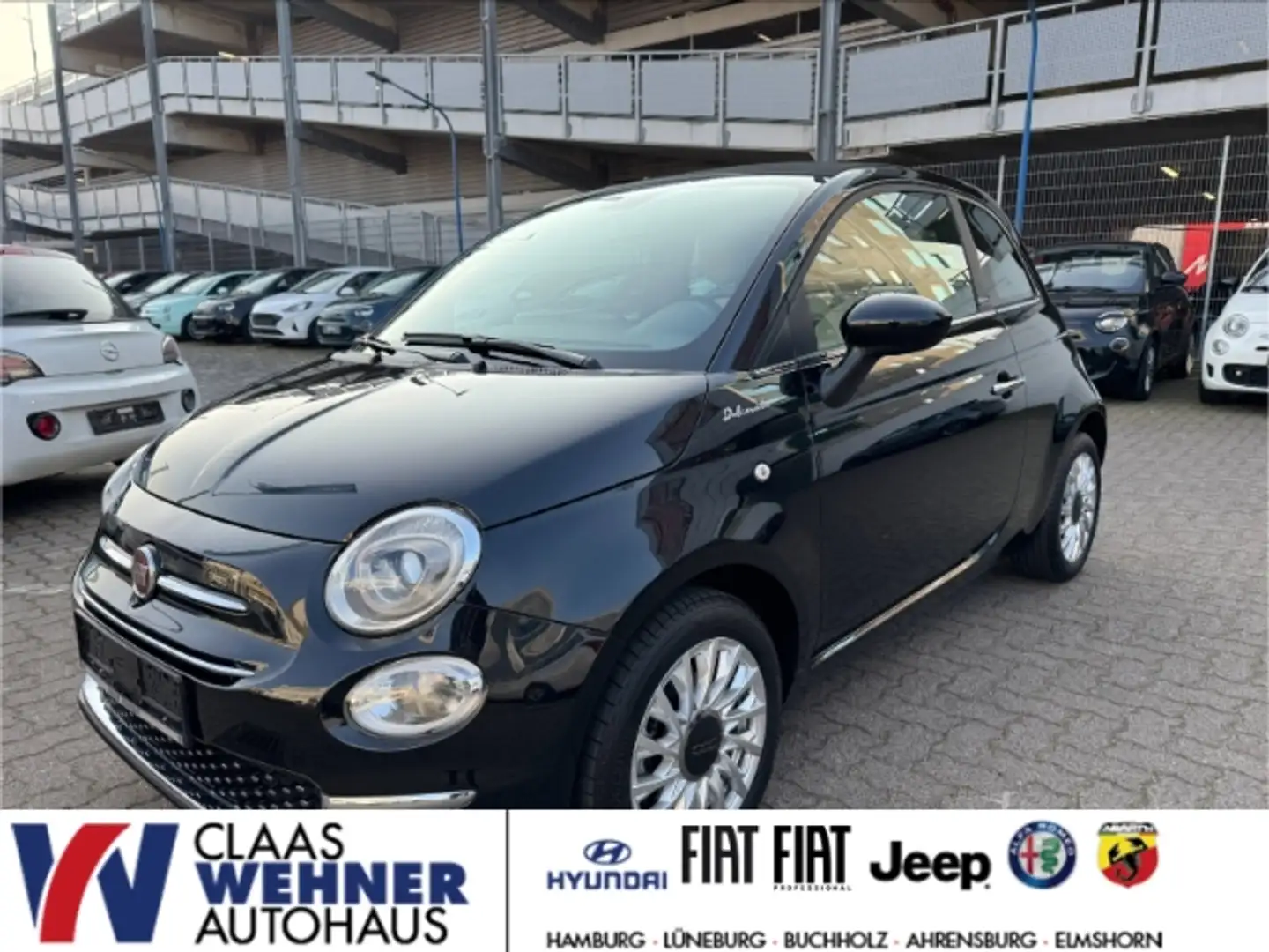 Fiat 500C DolceVita 1.0 Mild Hybrid EU6d MY21 UConnect DAB Nero - 1